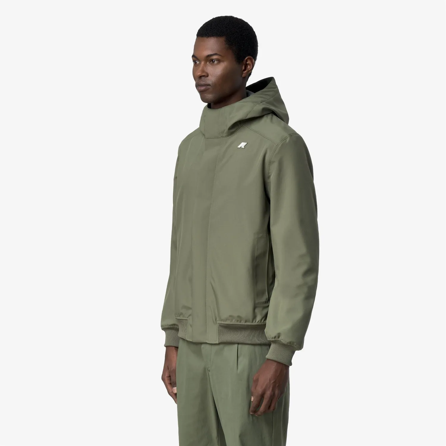 K-Way Joachim Bonded Jersey K2145MW geaca barbati verde