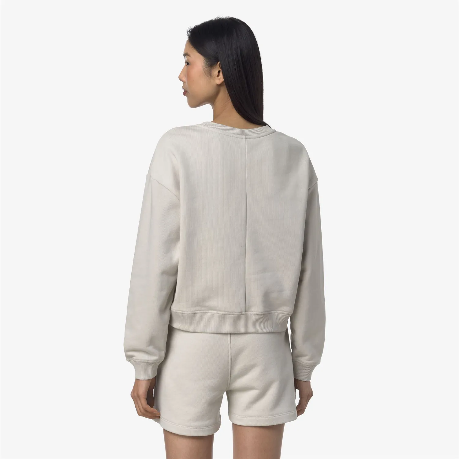 K-Way Loiza French Terry hanorac femei Beige LT