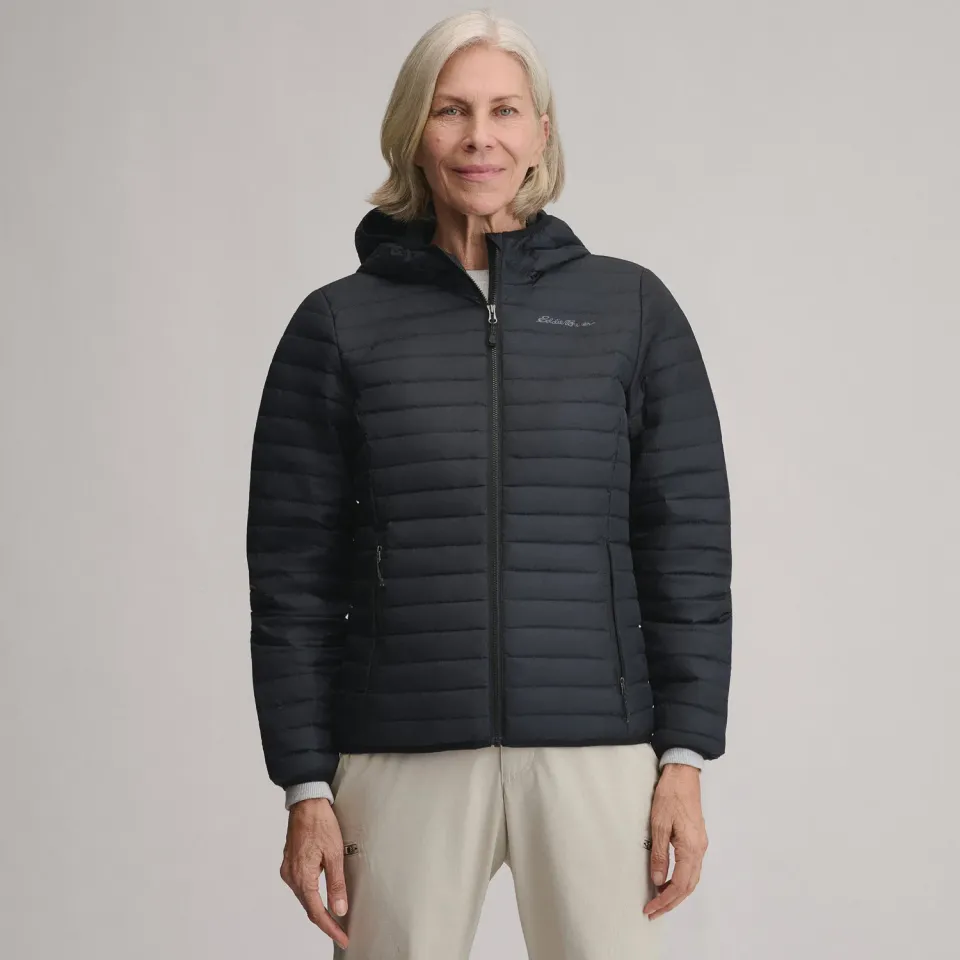 Eddie Bauer Microlight geacă puf damă neagră