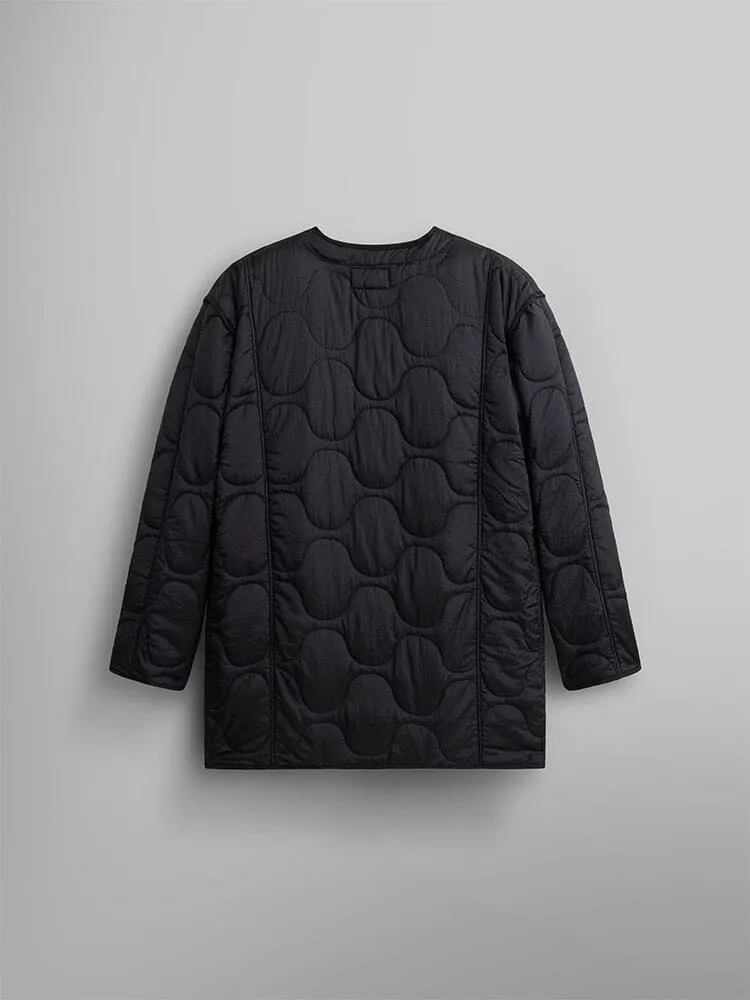 Alpha Industries Quilted palton liner lung negru