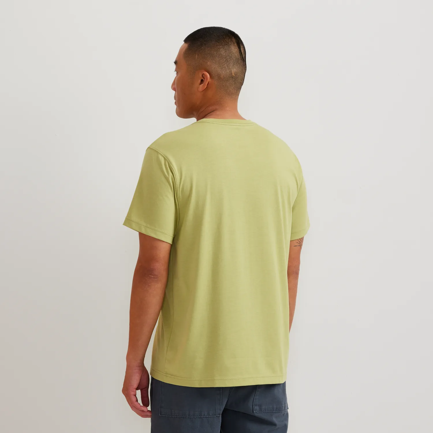 Eddie Bauer Squatch Patrol tricou Lt Aloe bumbac