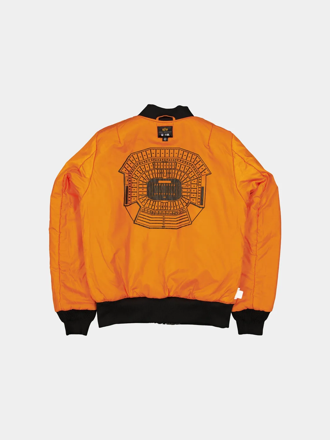 Alpha Industries 49ers MA-1 bomber negru camuflaj