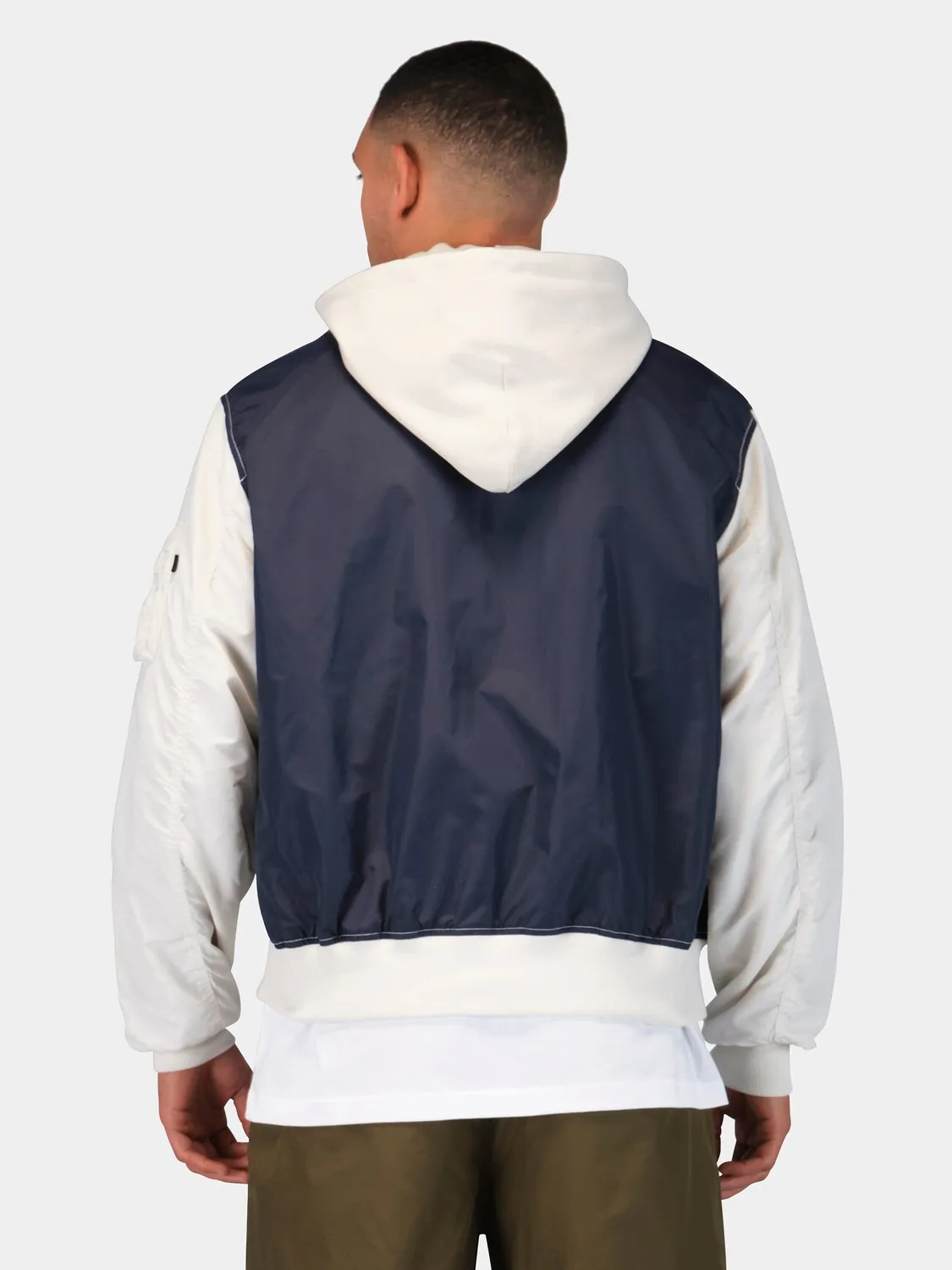 Alpha Industries L-2B Relaxed Varsity geacă replica blue ușoară