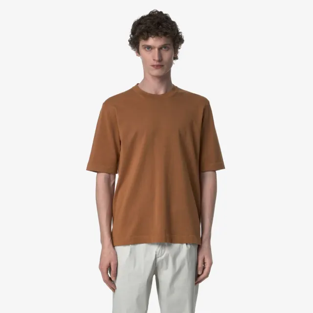 K-Way Combe pulover barbati brown bran bumbac