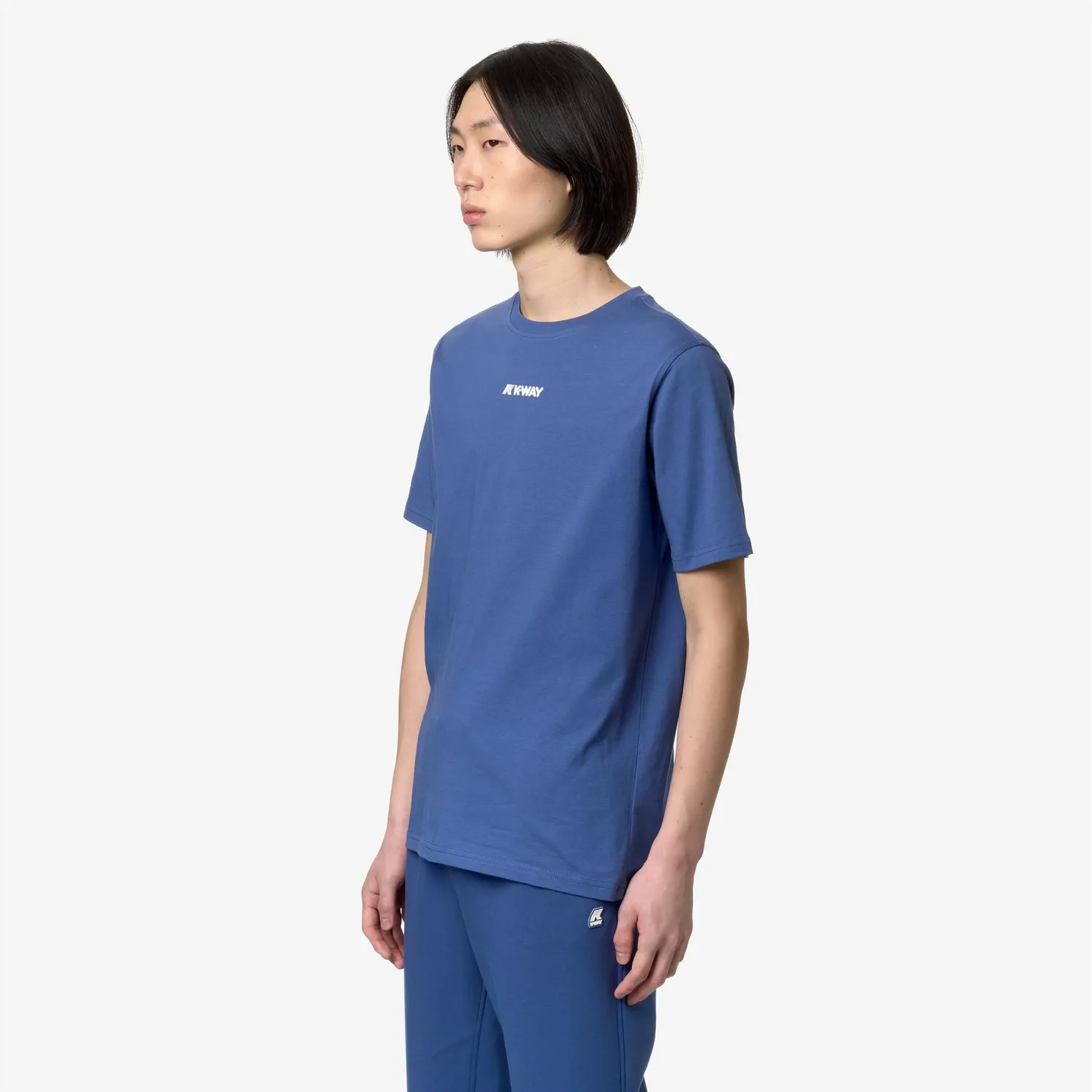 K-Way Odom Established tricou albastru slim