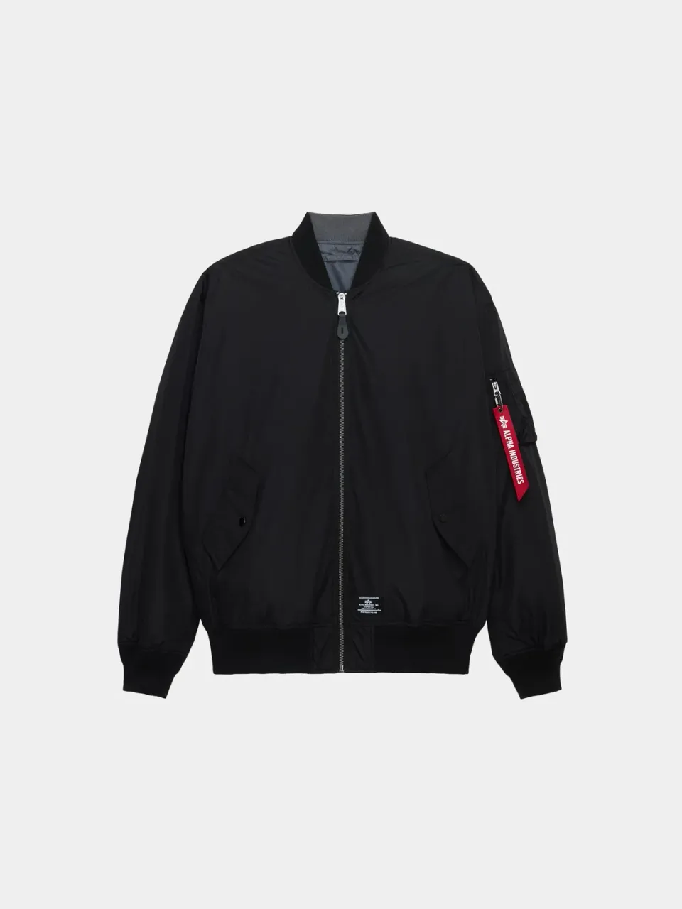 Alpha Industries L-2B Oversized Bomber geaca reversibila neagra