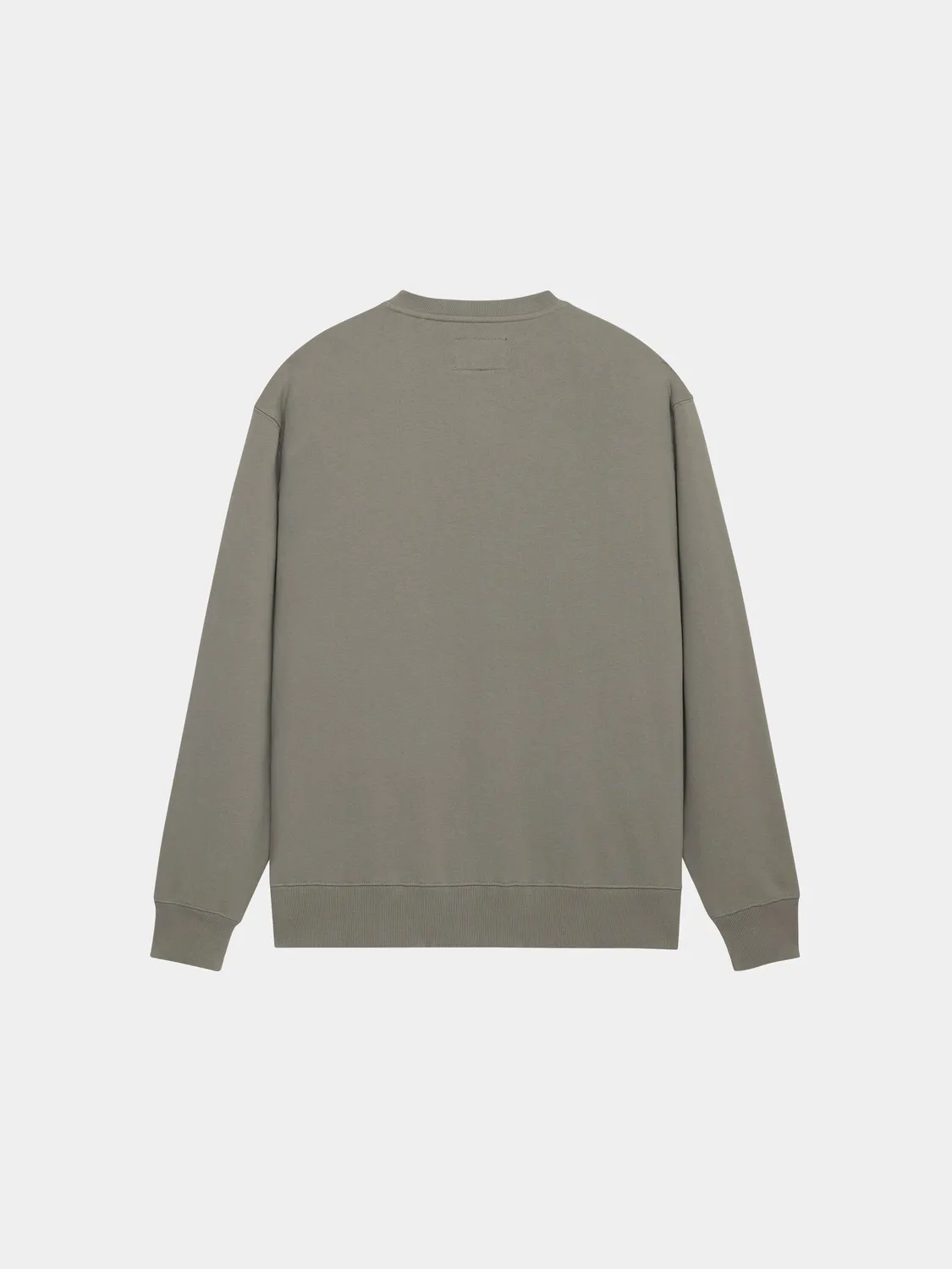 Alpha Industries Essential Crewneck bluză espresso bumbac