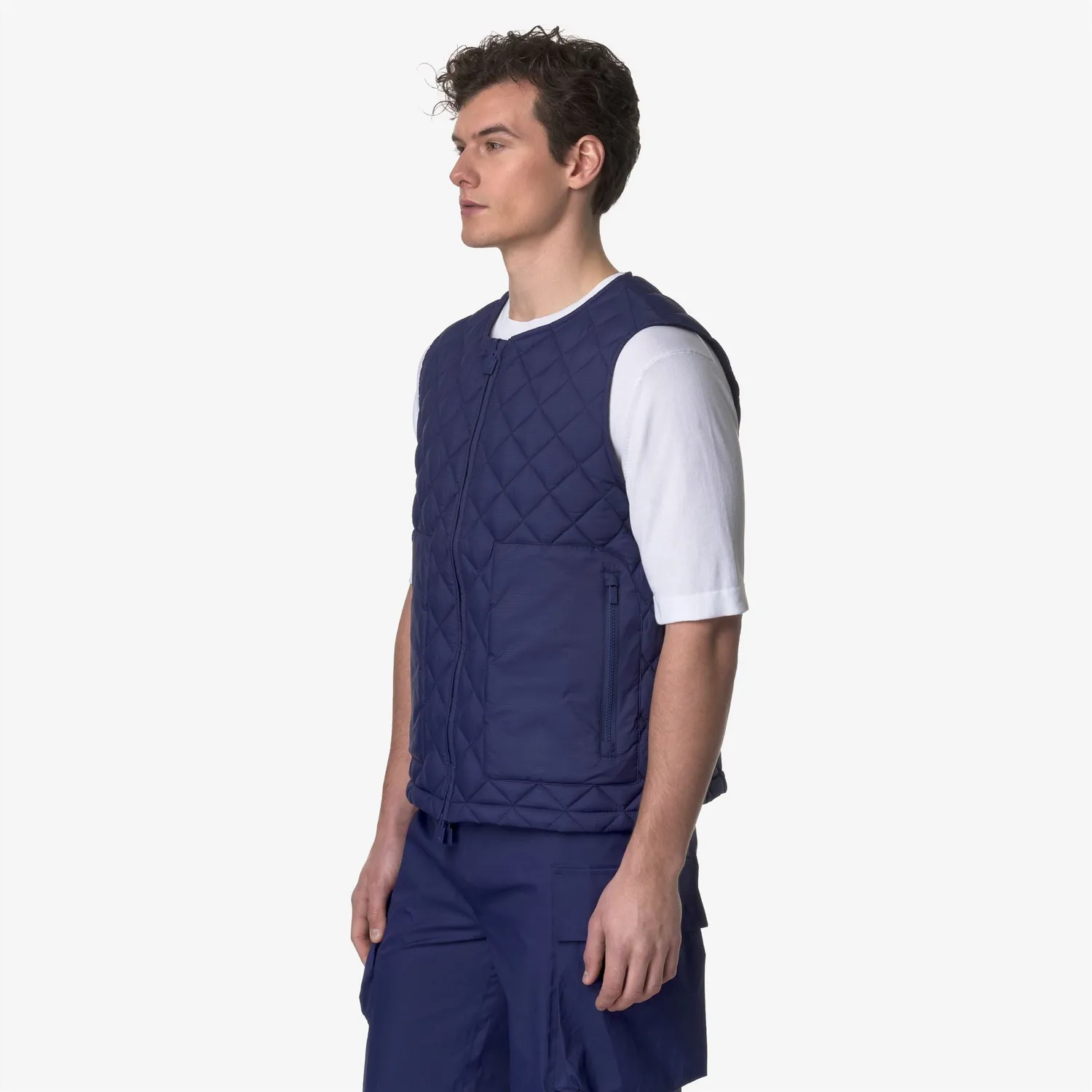 K-Way Barnely Eco Light Warm vesta unisex Blue Md Cobalt