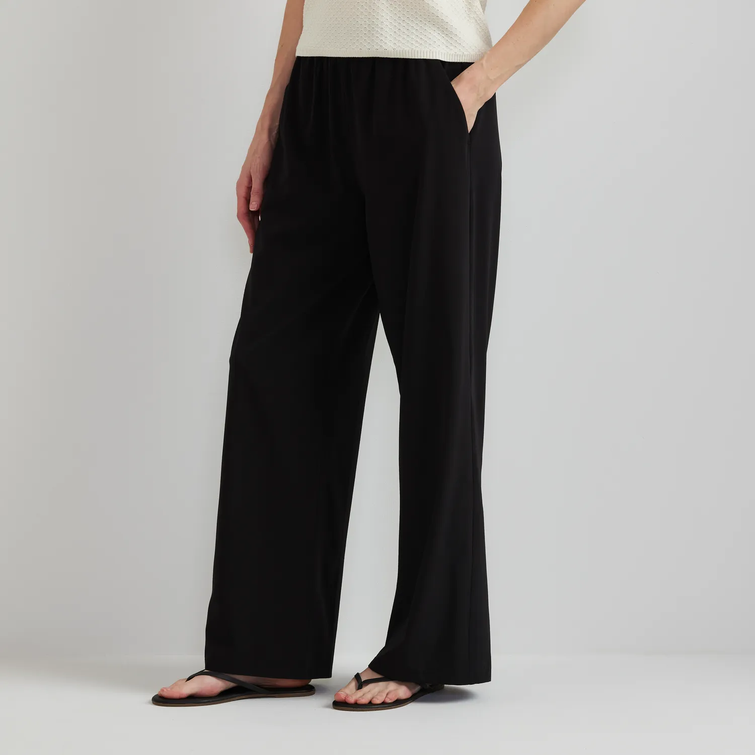 Eddie Bauer Rio Textured pantaloni dama Sage lejeri