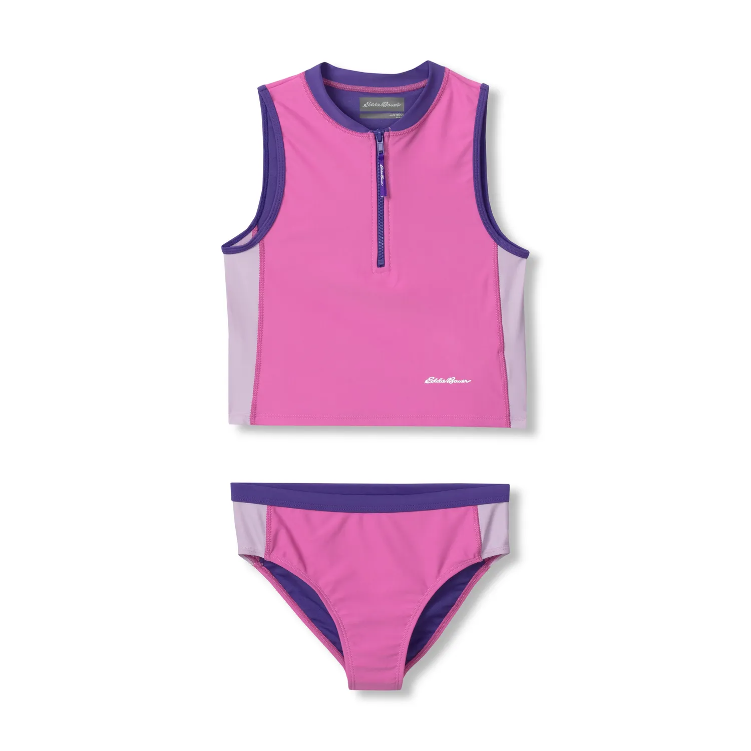 Eddie Bauer Sea Spray Tankini costum fete Navy Blue