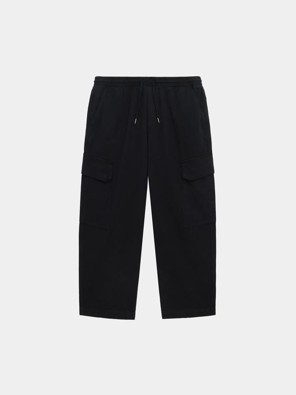 Alpha Industries Cargo Cotton pantaloni Black bumbac