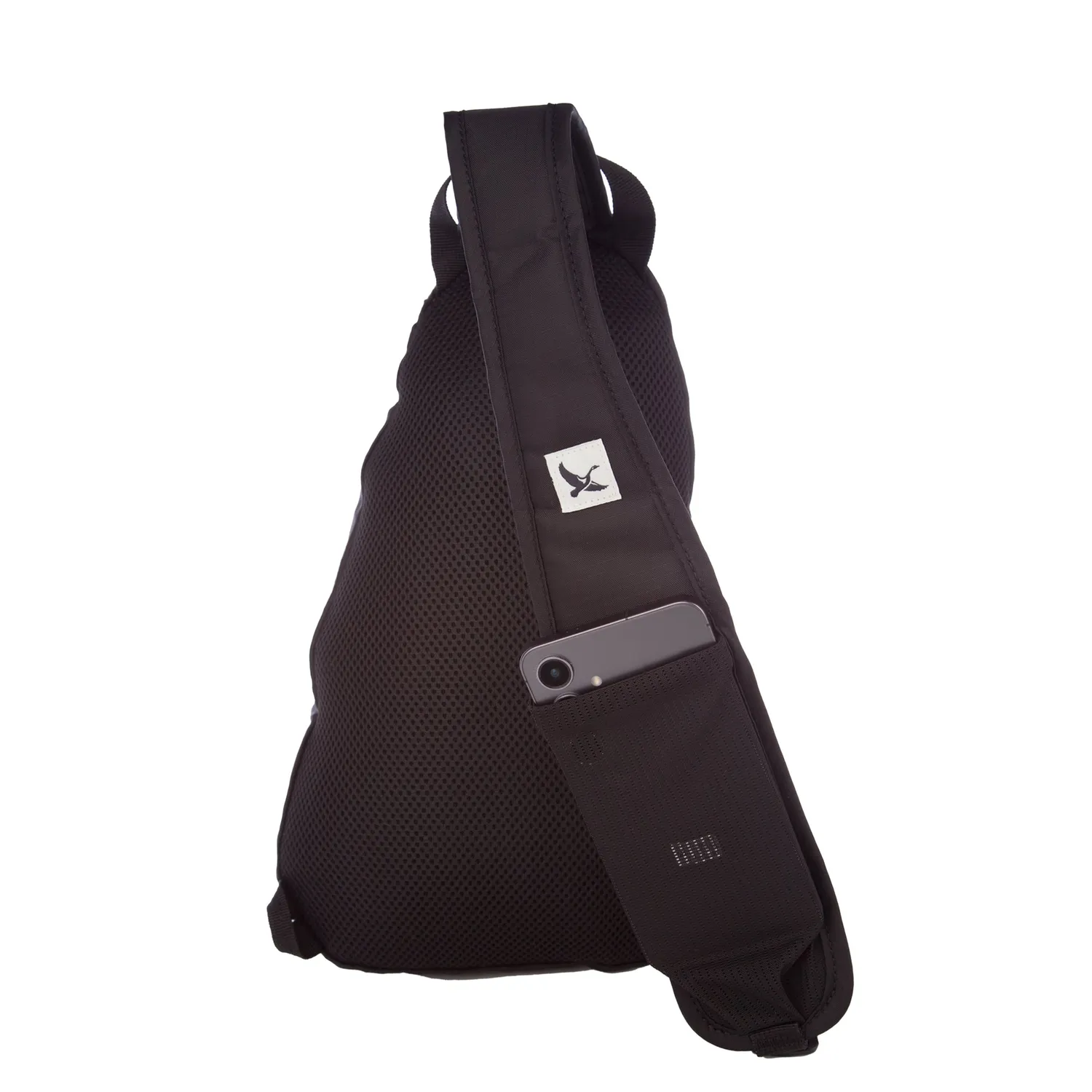 Eddie Bauer RFID-Blocking Travel Sling borseta negru anti-furt