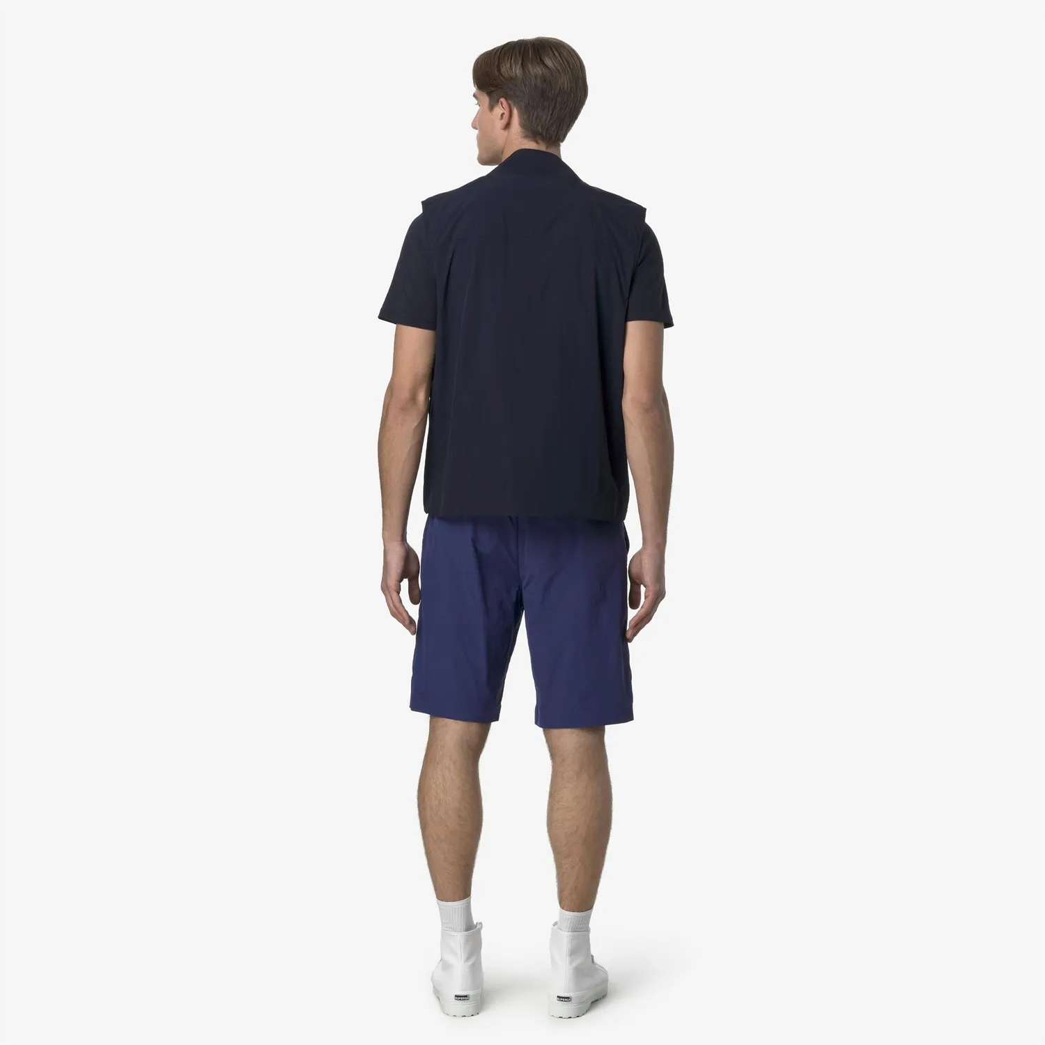 K-Way Cebar Cotton Like bermude albastru regular