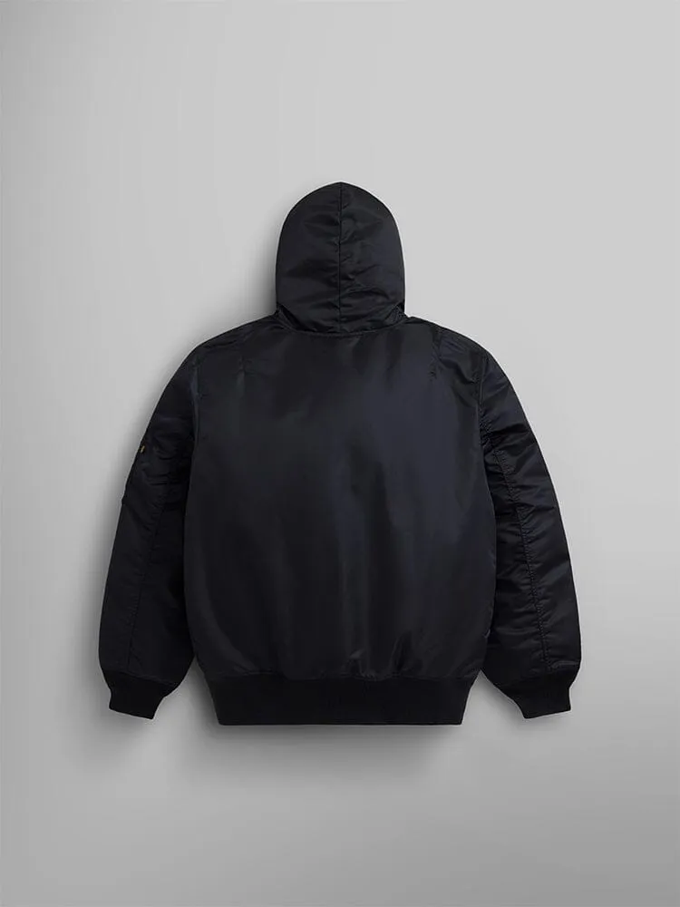 Alpha Industries Pull-Over MA-1 hanorac negru cu gluga