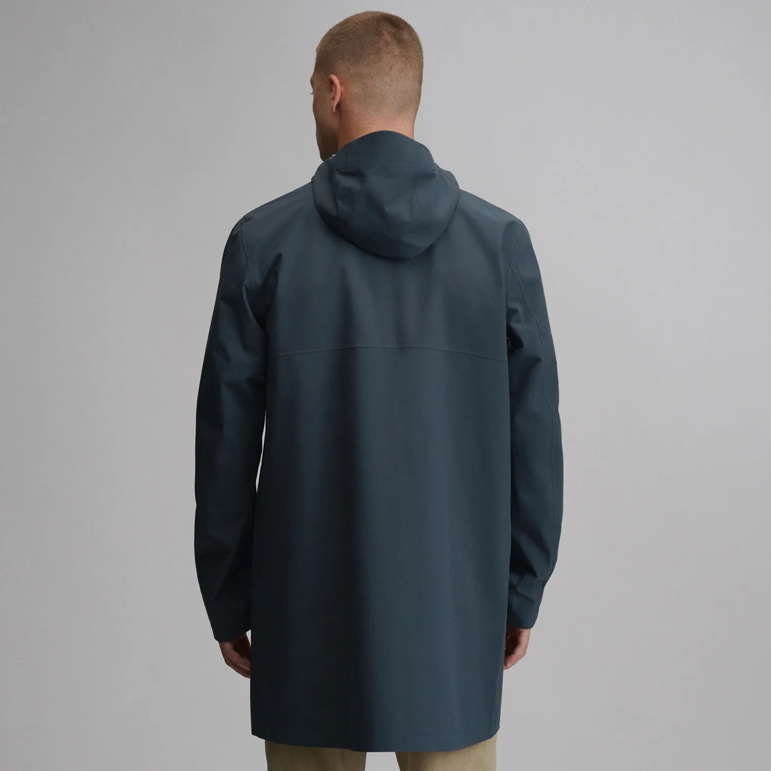 Eddie Bauer Oscillate 3L Trench palton barbati negru 3 straturi