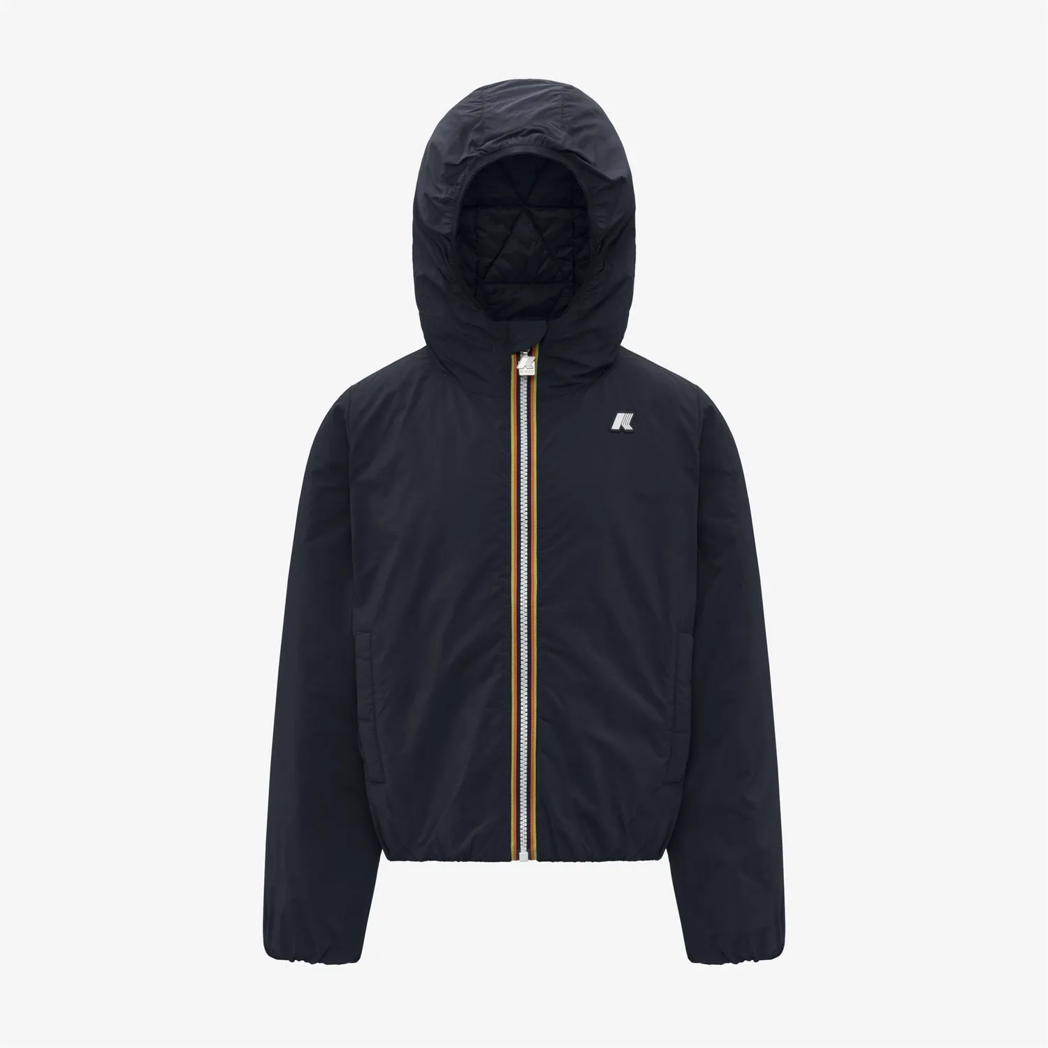 K-Way Jack Plain Warm geaca baieti albastru calduroasa