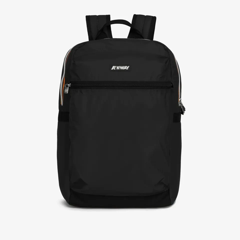 K-Way Laon rucsac negru cu husa laptop