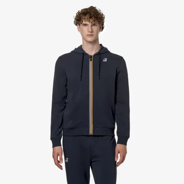 K-Way Arnel hanorac unisex albastru inchis