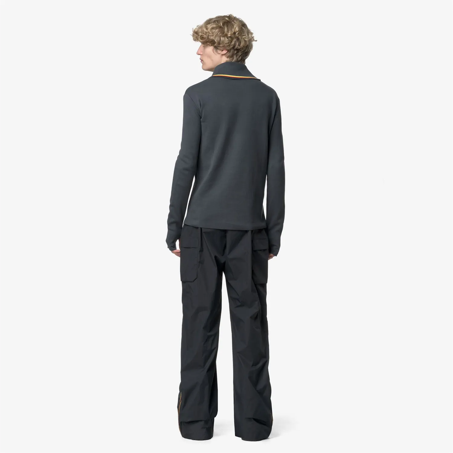 K-Way Polom K4132EW pulover barbati Blue Night bumbac