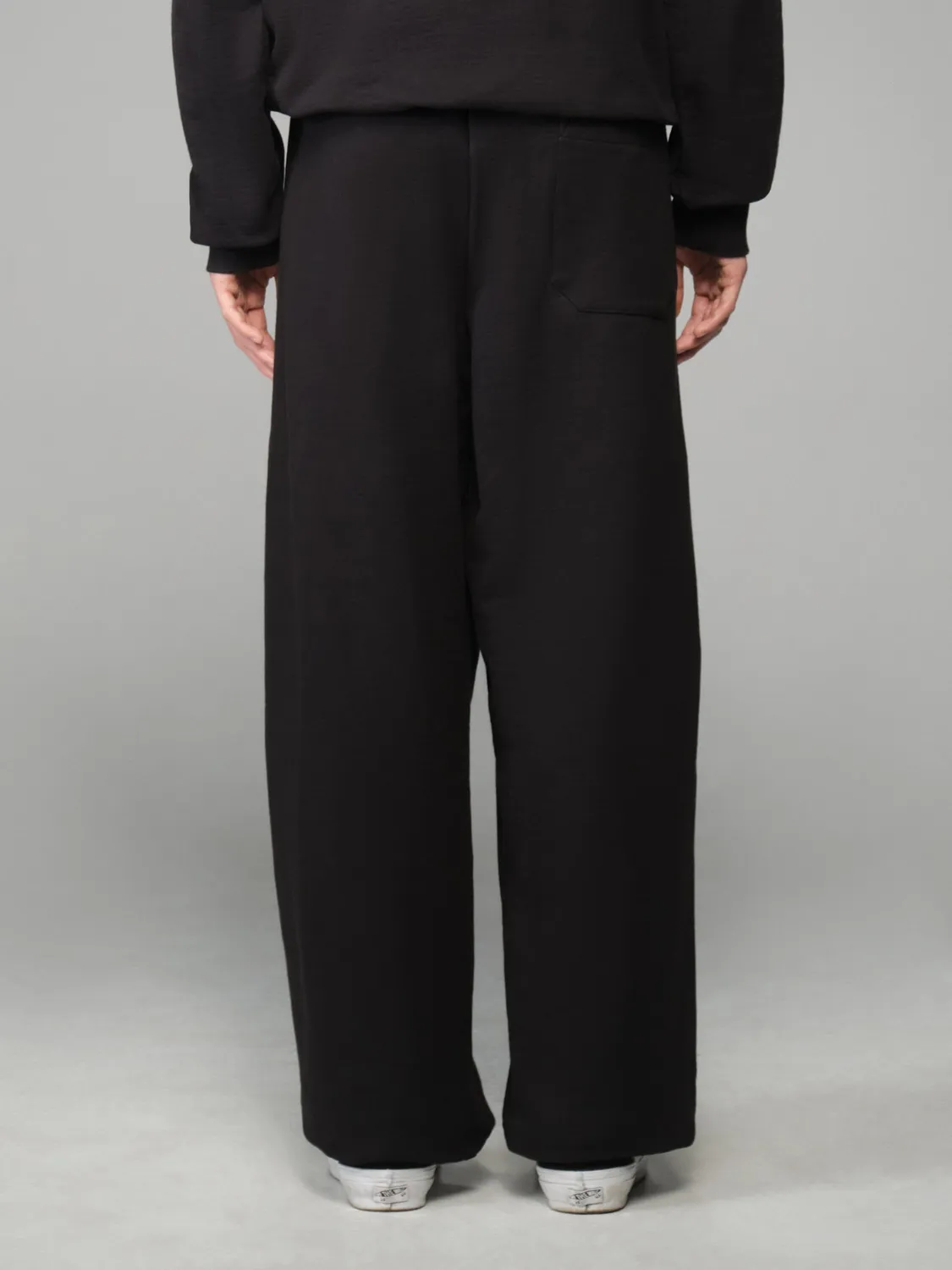 Essentials Essential pantaloni de trening negri bumbac