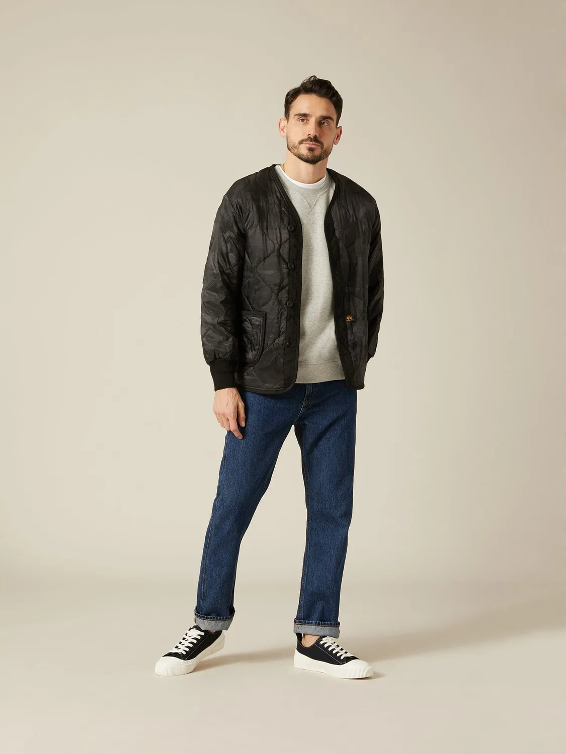 Alpha Industries ALS/92 liner geaca matlasata camuflaj unisex