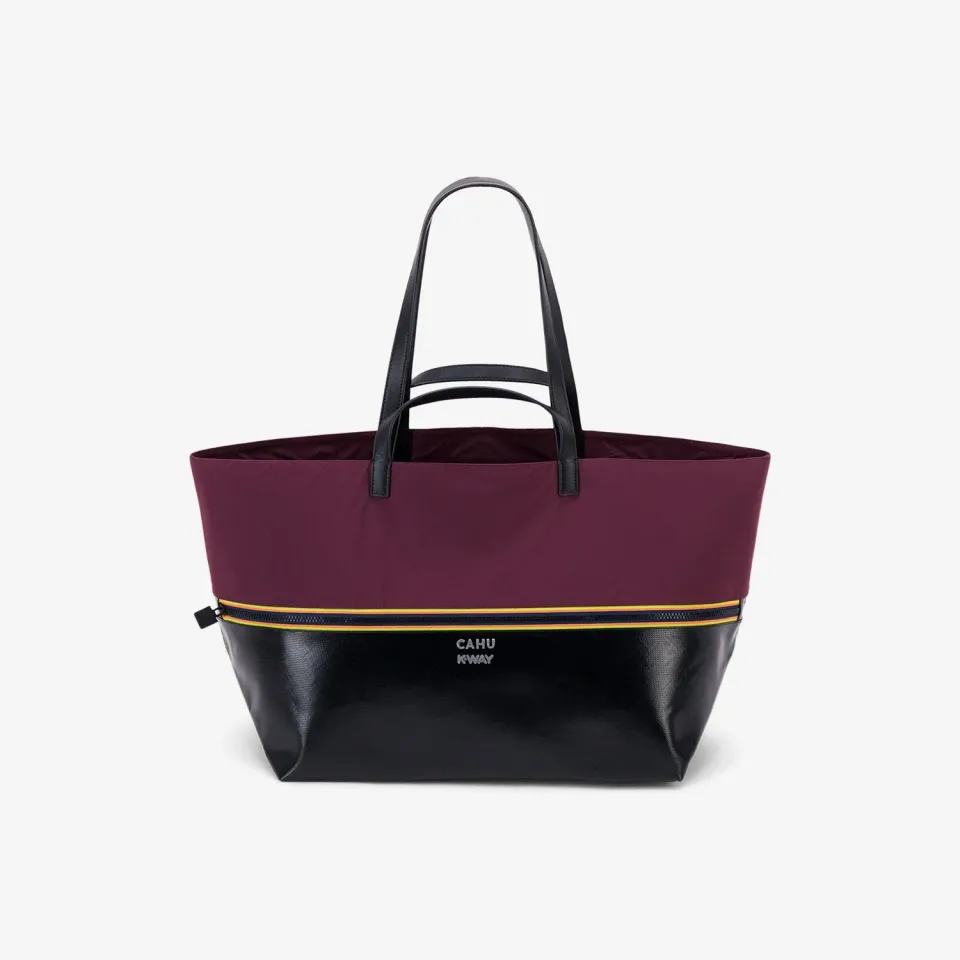 K-Way Pratique Medium geanta tote negru impermeabila unisex