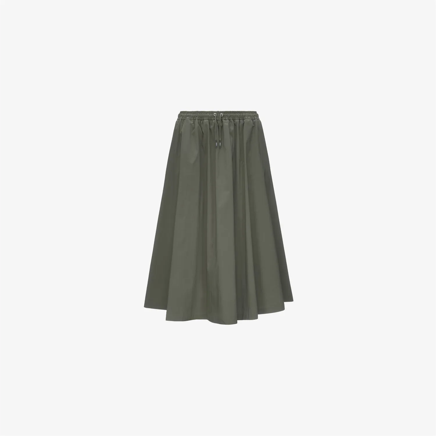 K-Way Mosella Light Poplin fusta lunga dama verde