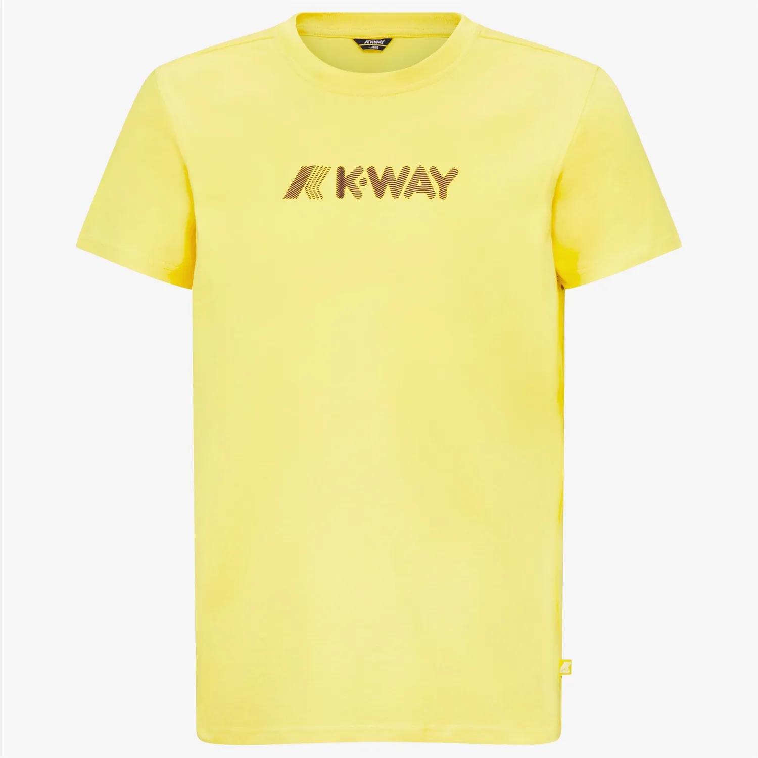 K-Way Elliot tricou barbati galben din bumbac