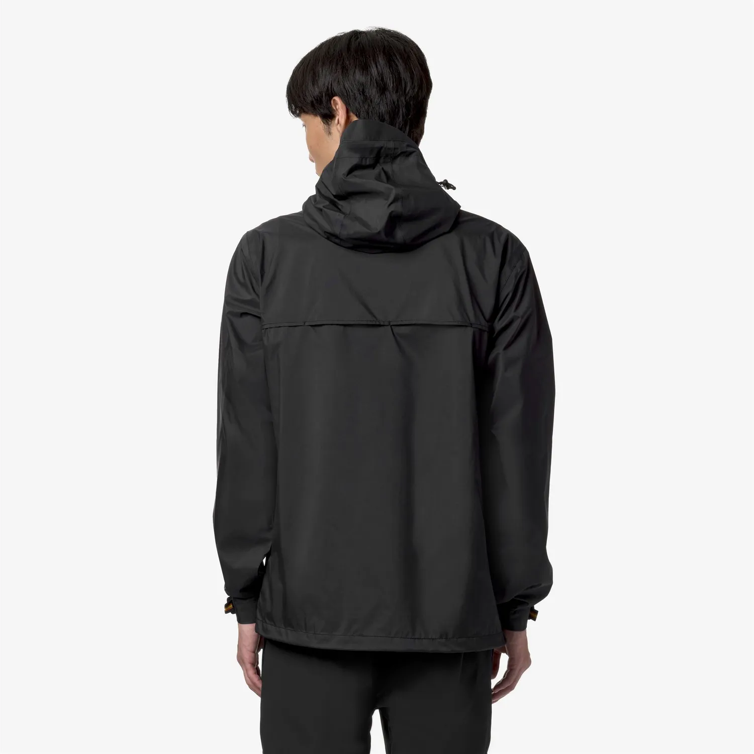 K-Way Cleonte Travel geaca unisex Black Pure pliabila cu gluga