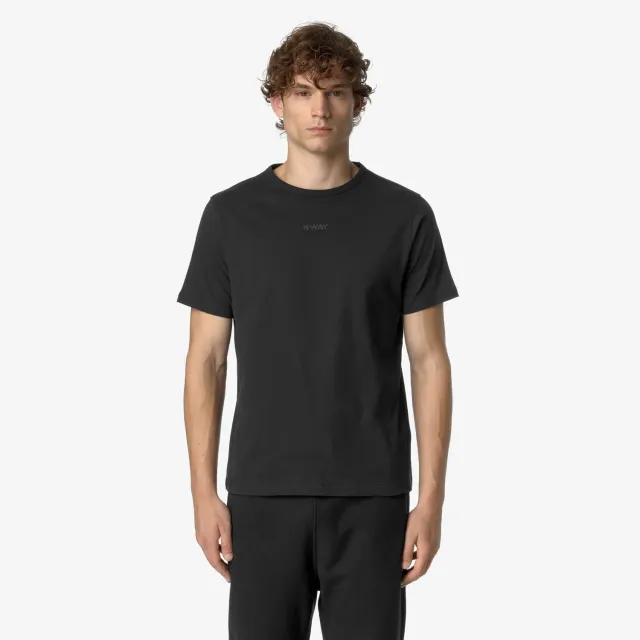 K-Way Odom tricou barbati negru din bumbac