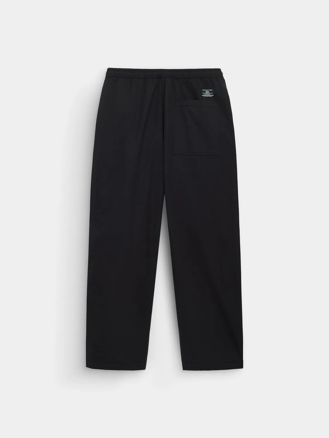 Alpha Industries Garrison Pant pantaloni negri bumbac