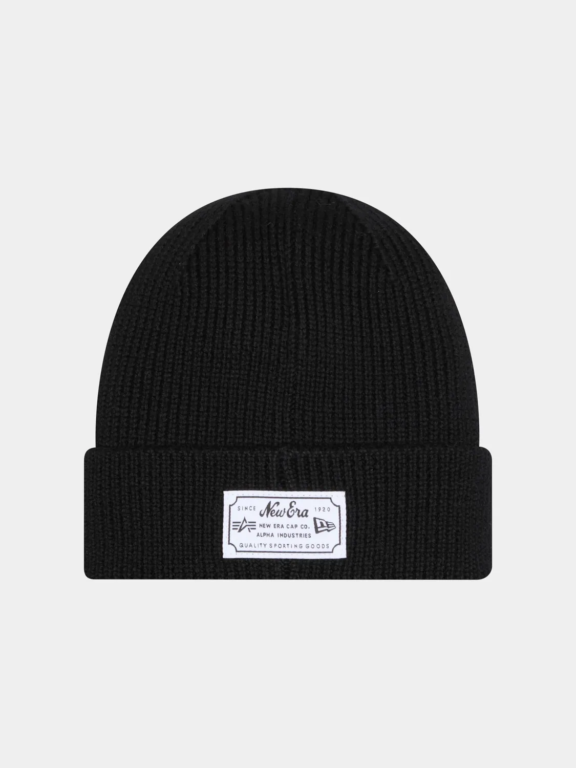 Alpha Industries Jets New Era caciula neagra lana merinos