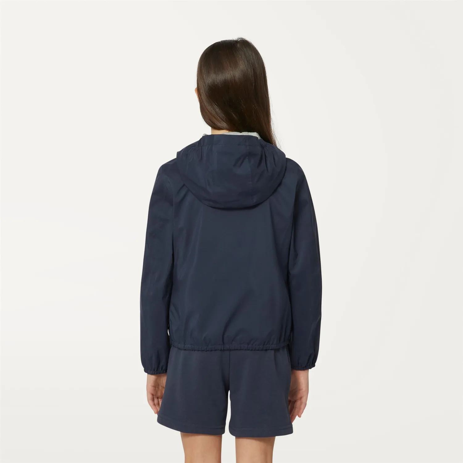 K-Way Lily Stretch Poly Jersey geaca fete albastru impermeabila