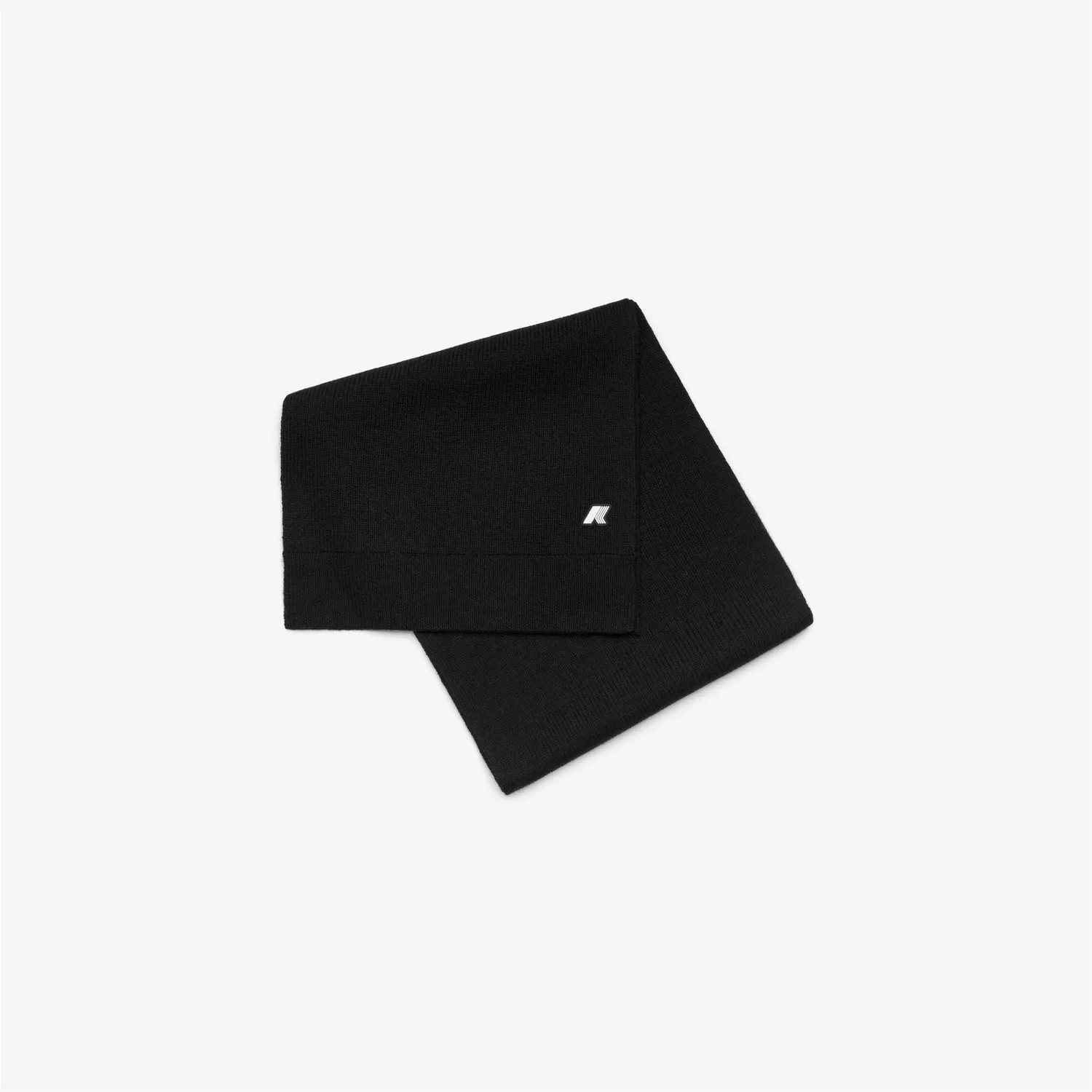 K-Way Etienne Wool fular lână negru 190x30
