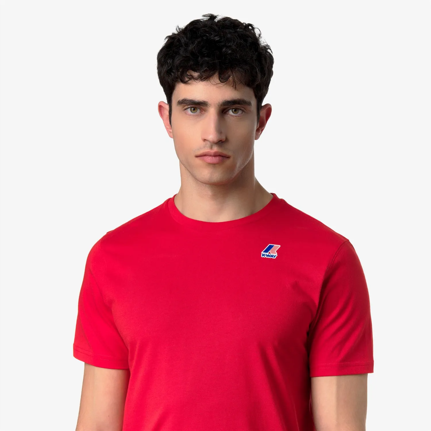 K-Way Leonide K7142KW tricou rosu unisex pliabil