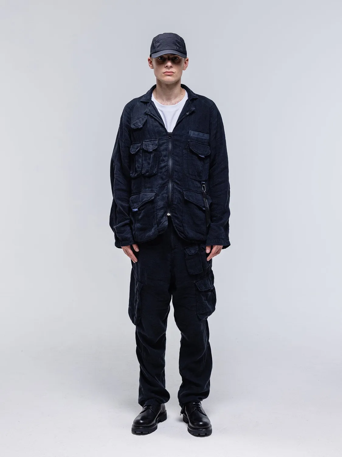 Alpha Industries Recn Multi Pocket sacou charcoal bumbac
