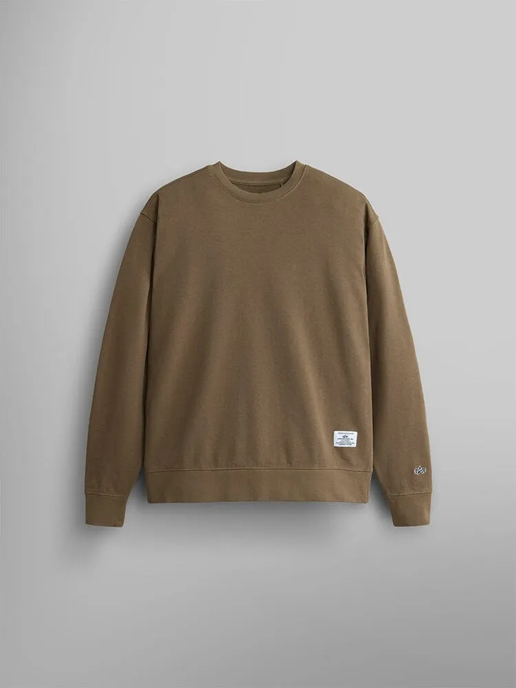 Alpha Industries Essential Crewneck bluză neagră bumbac