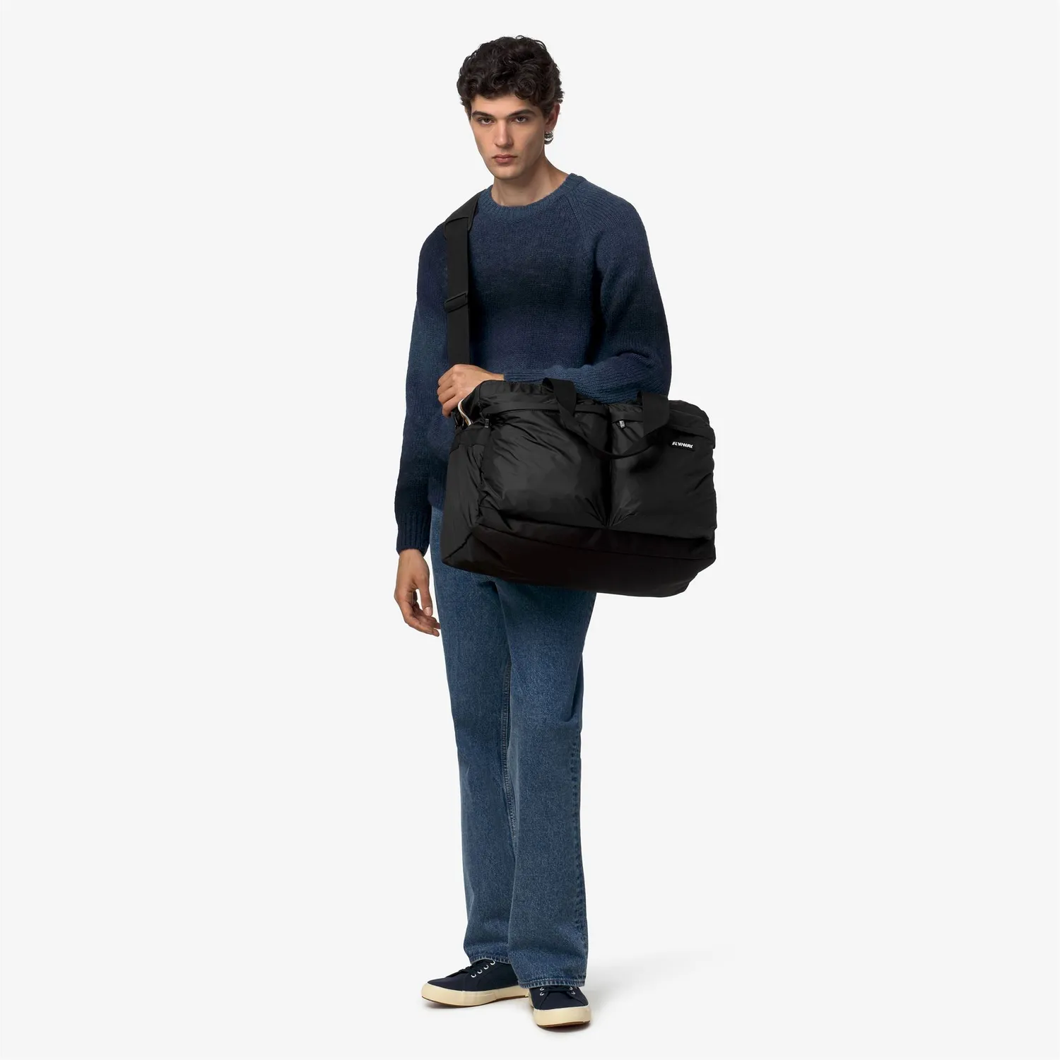K-Way Ardelu geantă voiaj unisex neagră 51 cm