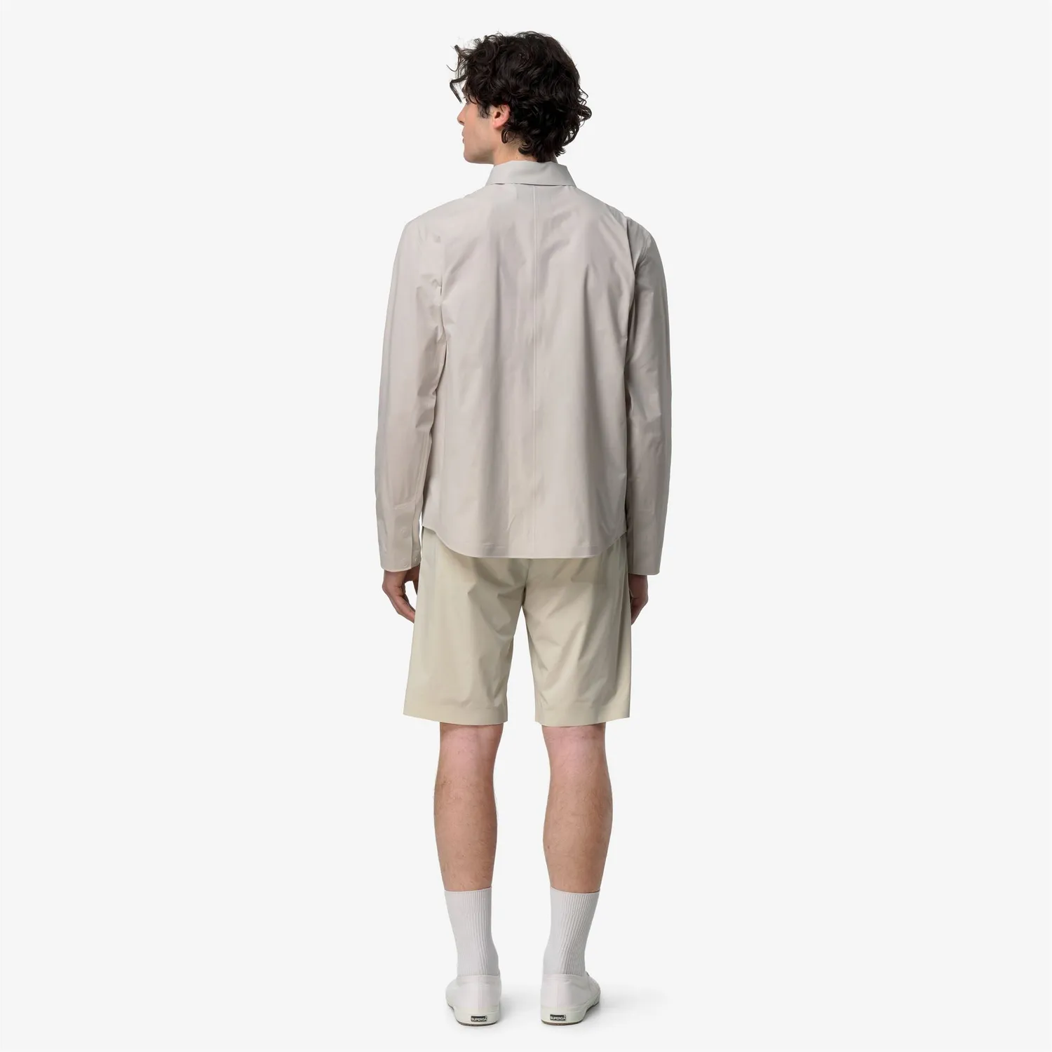 K-Way Sharrie Tech camasa barbati bej overshirt