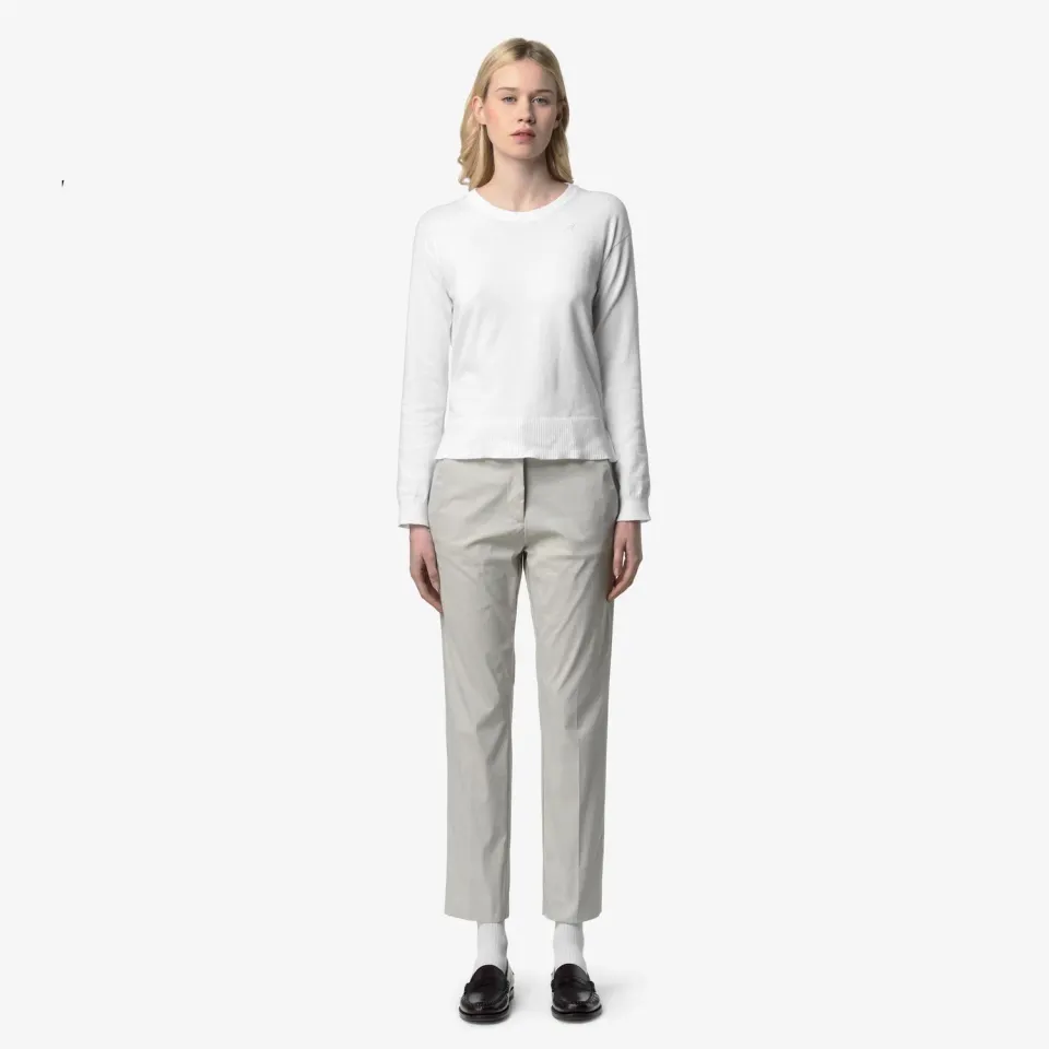 K-Way Belle Twill Tech pantaloni dama bej chino