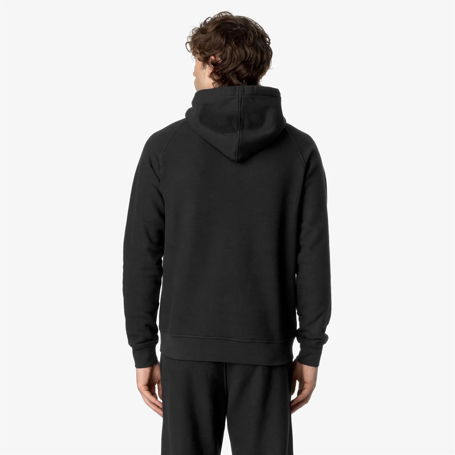 K-Way Alban Heavy Fleece hanorac bărbați negru