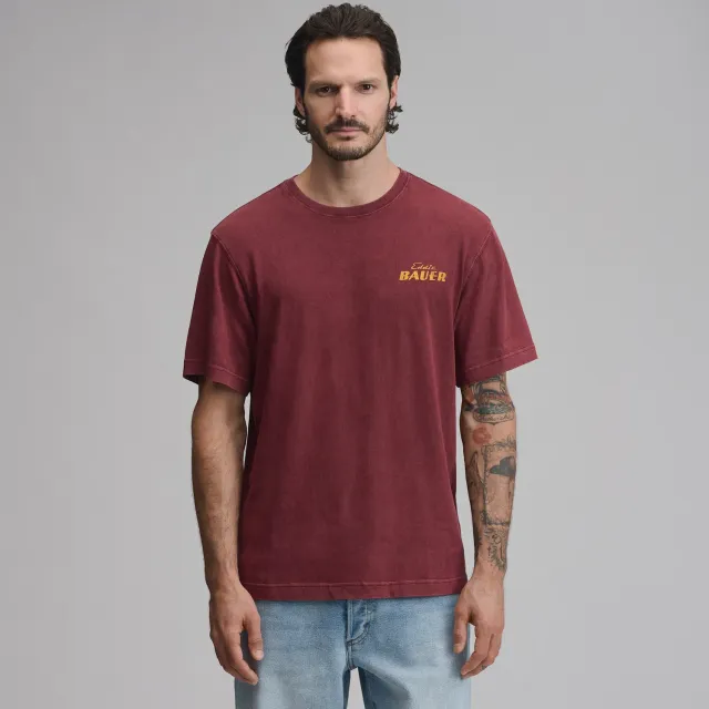 Eddie Bauer EB Sport Shop tricou barbati Dk Lava bumbac