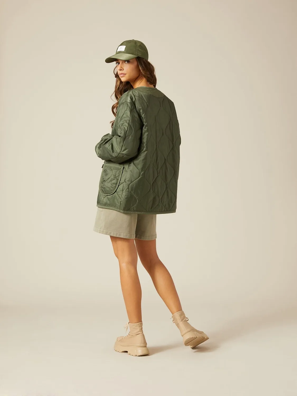 Alpha Industries ALS/92 liner matlasat verde masliniu