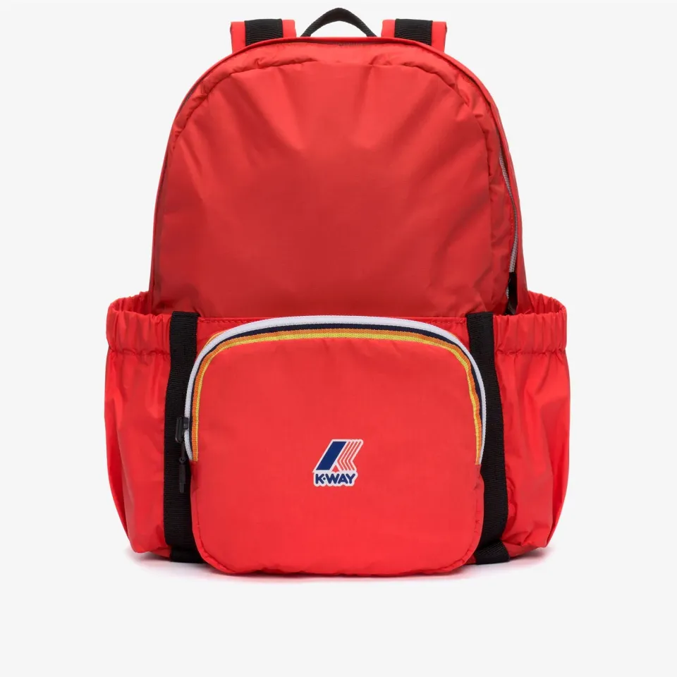 K-Way Le Vrai 4.0 Michelet rucsac copii Red Poppy pliabil