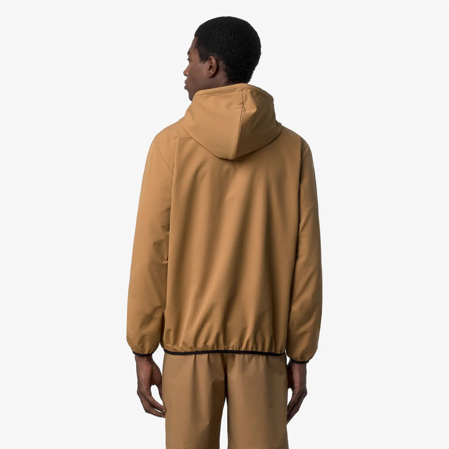 K-Way Journeer Travel hanorac fleece maro cu gluga