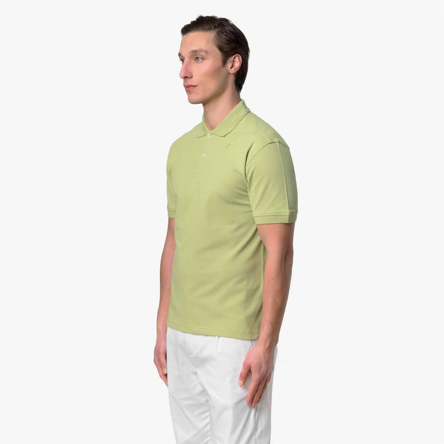 K-Way Simor Pique tricou polo bărbați verde