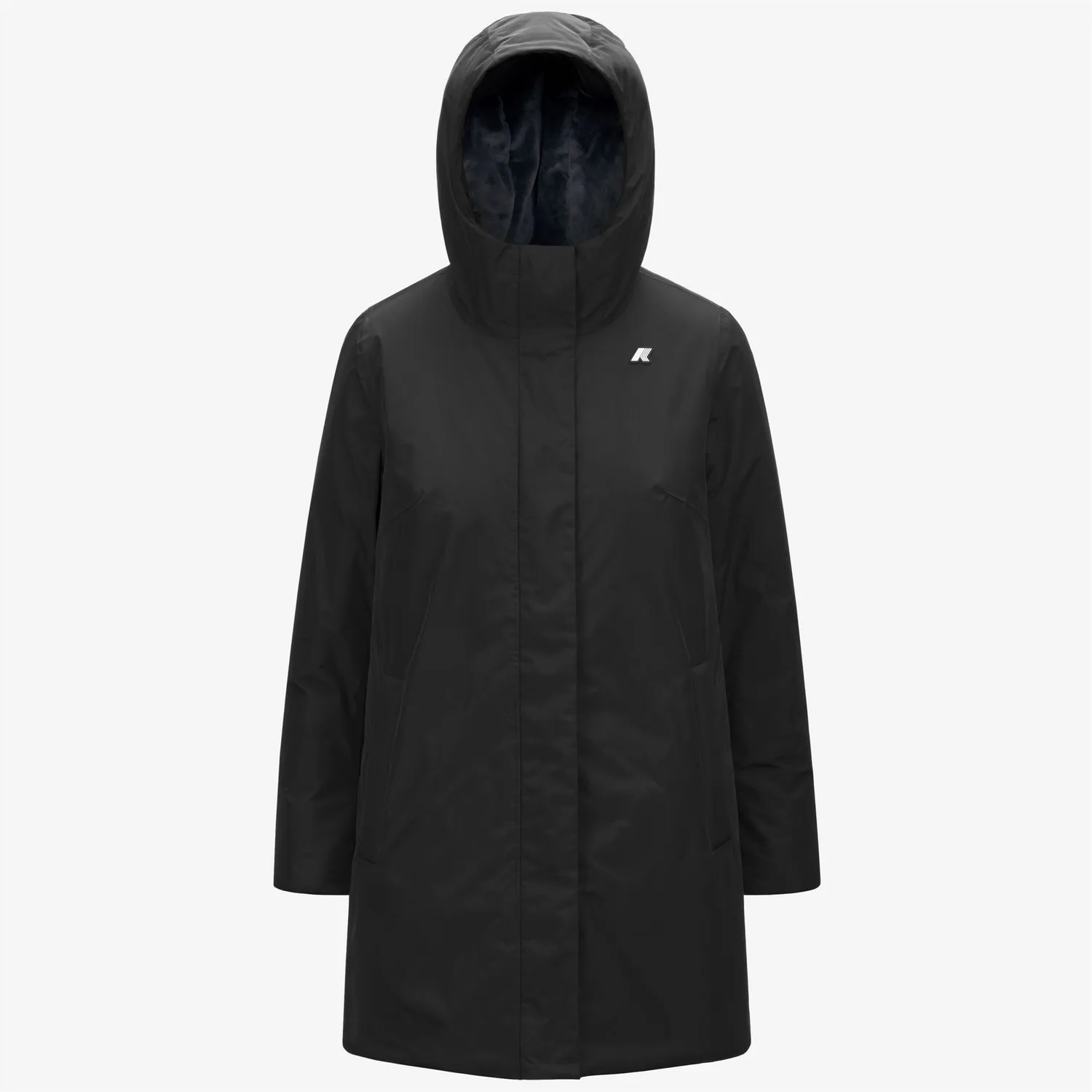 K-Way Sophie Soft Touch Marmotta geaca dama neagra impermeabila