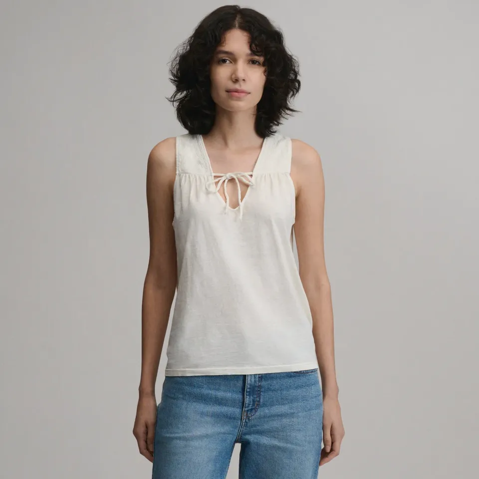 Eddie Bauer Sunwashed Cotton maiou dama Cosmos bumbac