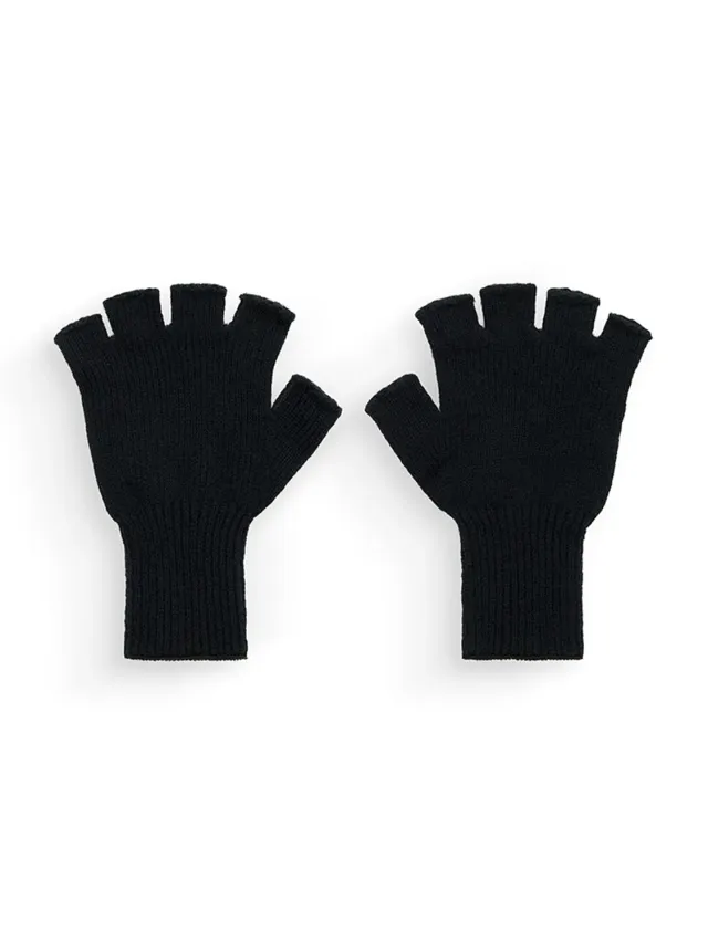 Alpha Industries Anonymous Ism Fingerless manusi negre lana