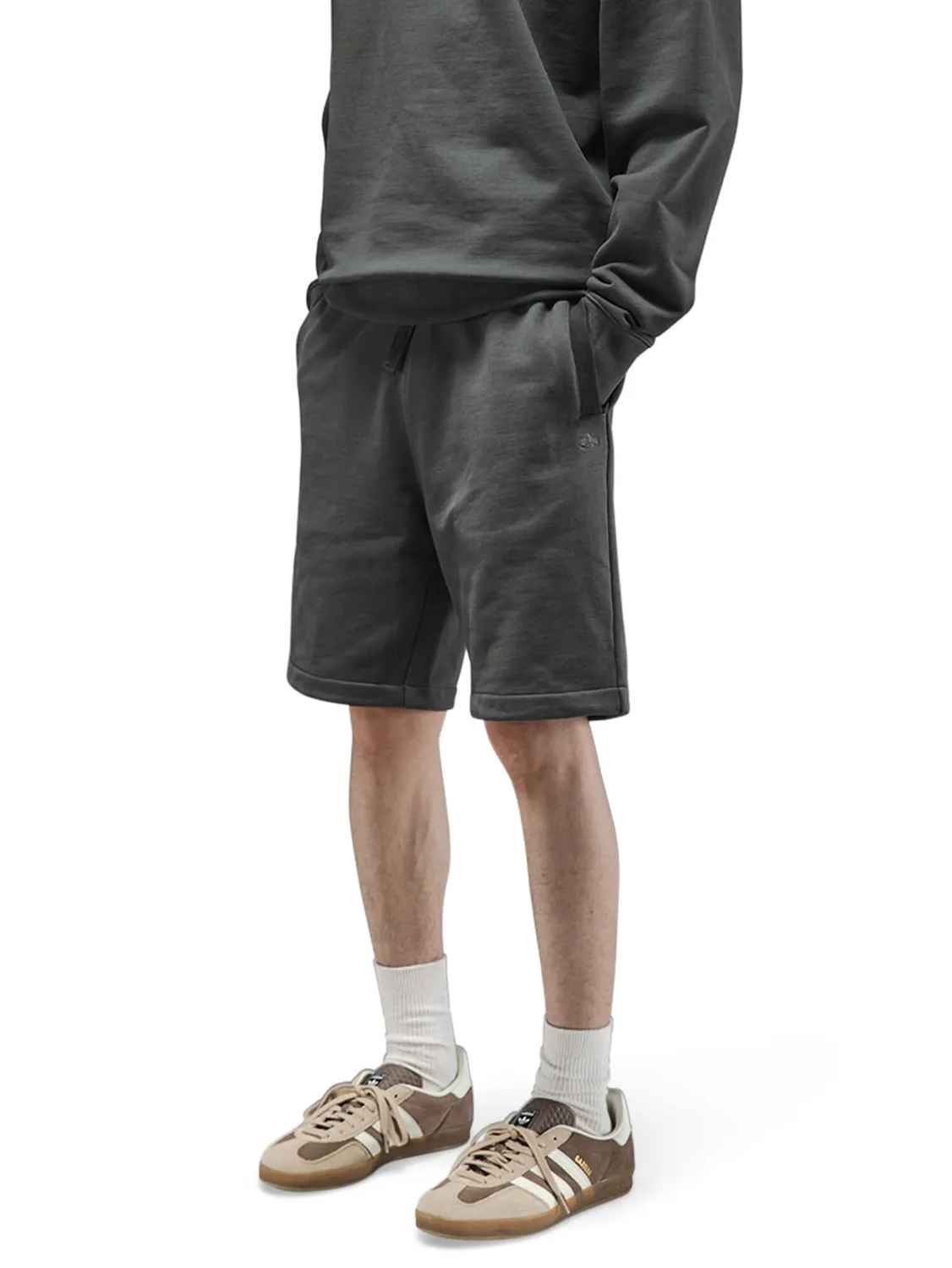 Alpha Industries Essential pantaloni scurti charcoal bumbac